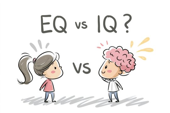 Comparing eq vs iq for emotional intelligence and logic