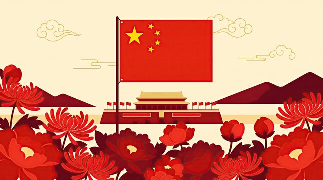 Celebrating china's national day a vibrant display of patriotism culture and national pride