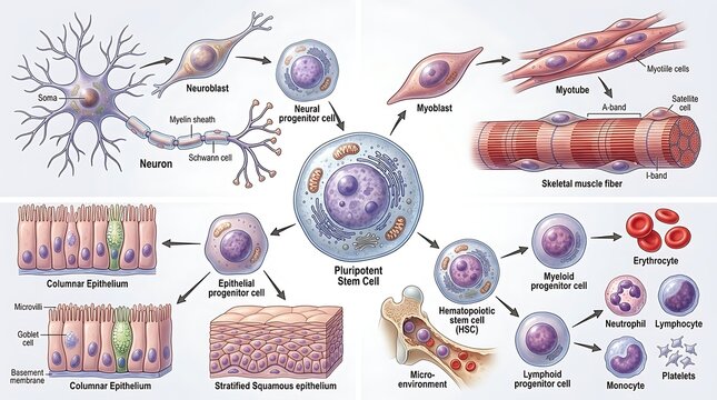 HumanPluripotentStemCellDifferentiationintoSpecializedCellsProcess