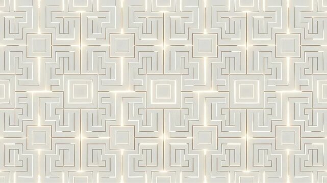Elegant geometric pattern with a subtle luminous effect, creating a sophisticated and modern background.