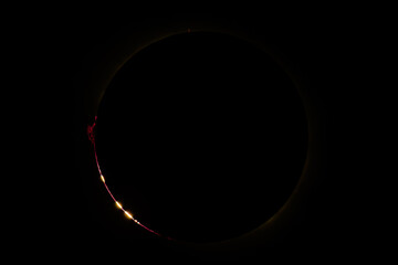 Eclipse Solar - Perlas de Bailey © Mr WeaK