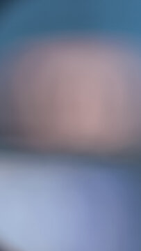 Pink Peach Blue Bokeh Light
