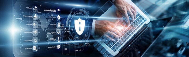 Security analyst using a laptop to analyze information security vulnerabilities. This development strengthens system defenses against cyber threats, safeguarding critical data from digital attacks. © CyberFrame