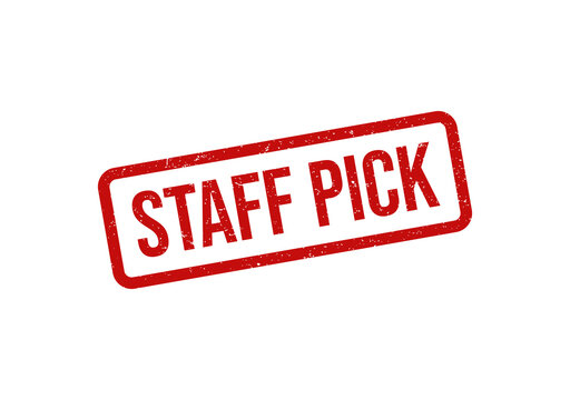 Red staff pick rubber stamp seal icon
