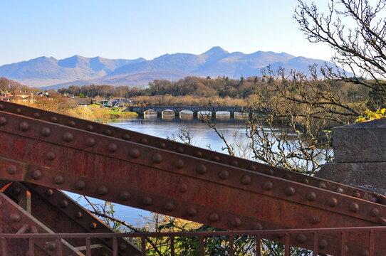 A view of Laune bridge in Killorglin, Ireland