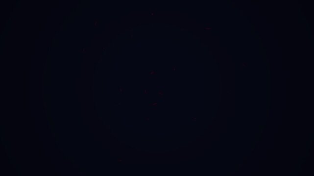 Strobe Light Pulse Animation on Dark Background