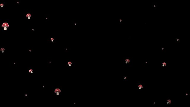 pixel art, 8 bit, mushroom, retro, game asset, fly agaric, red mushroom, toadstool, fungus, pixelated, 16 bit, arcade, gaming, sprite, 80s, 90s, vintage, nostalgia, fantasy, poison mushroom, nature, p