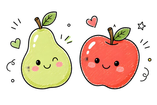 pear and apple doddle