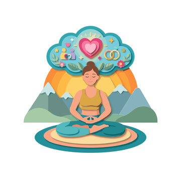 Yogi Meditating Relationship Intentions Blog