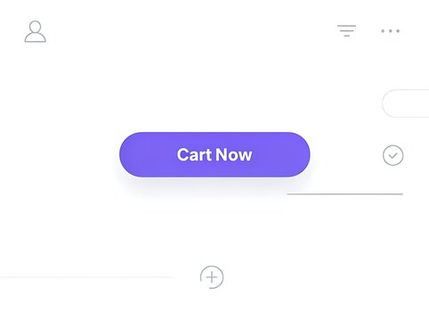 Minimalist user interface featuring a purple Cart Now button on a white background.