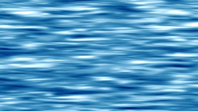 Deep blue water surface ripples and liquid motion background loop.with wk video animation.