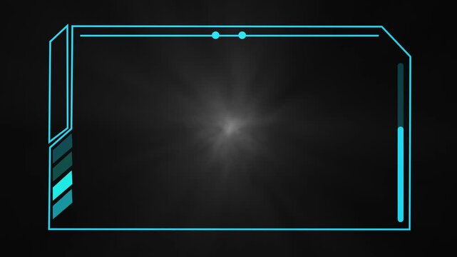 Dark futuristic screen frame models display horizontal slider controls elegantly. Custom data application overviews gain polished UI boundaries here. The screen frame loops well.