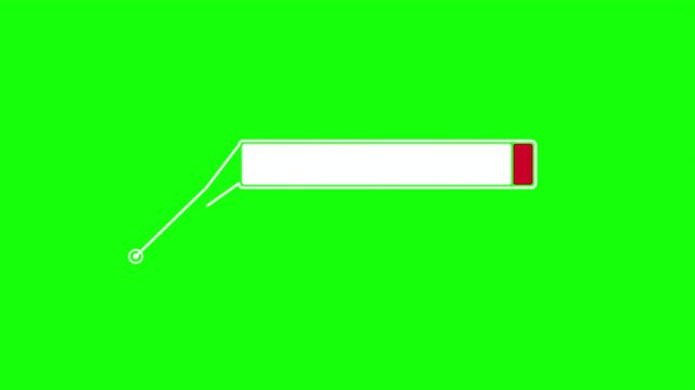 call outs animated callout infographic info name explanation object green screen 4k looping