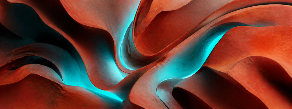 Abstract artistic composition 79