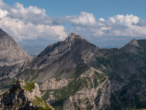Malbun, Liechtenstein: Die alpine Hornspitze (2537 m)