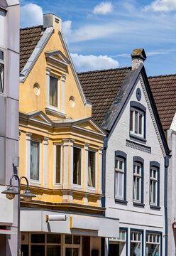 Husum, Stadt am Meer (Nordsee) Altstadtszene (Innenstadt)