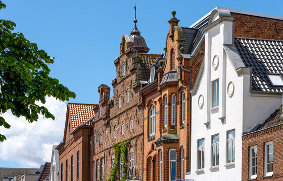 Husum, Stadt am Meer (Nordsee) Altstadtszene (Innenstadt)