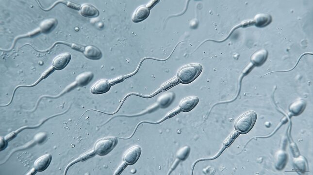Vital cellular inception: human reproduce, journey begin, sperm navigate, fertilization complete, embryo form, cell divide, internal view, female tract.