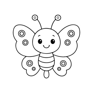 A beautifully detailed illustration of a butterfly.