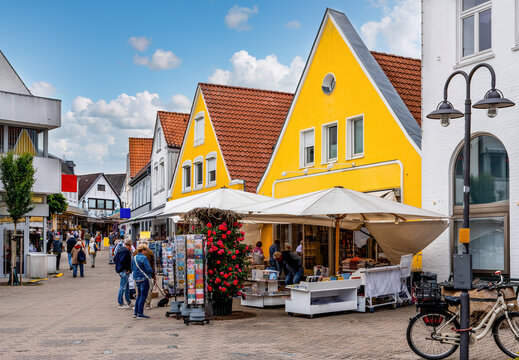 Kappeln an der Schlei, Innenstadt Fussg&auml;ngerzone