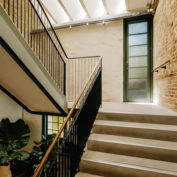staircase in a building