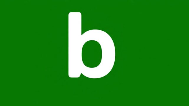 A video showcasing the logo of a popular blogging platform on a green background
