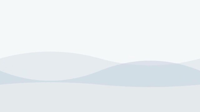 Soft minimalist abstract background featuring gentle undulating waves in light blue and grey tones ideal for clean web design or serene presentations