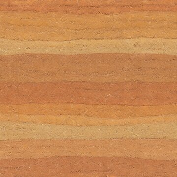 Stratified rammed earth wall seamless texture, high quality background