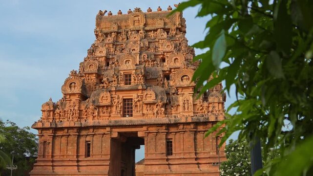 Brihadeeswarar Temple, Brihadisvara Temple, Thanjai Peruvudaiyar Kovil, Tanjore Big Temple, Shiva Temple, Thanjavur, Tamilnadu, India. King Raja Raja Cholan, UNESCO World Heritage Site. Archaeological