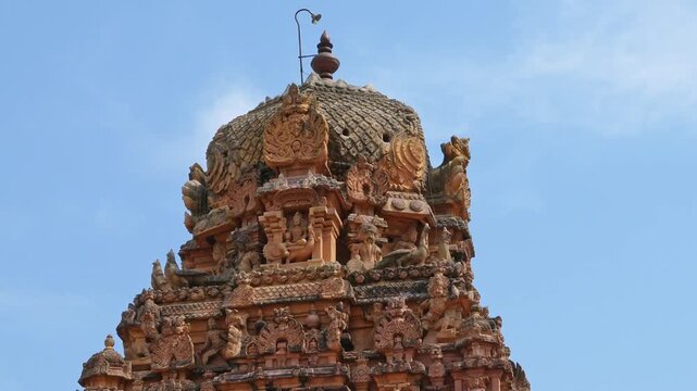 Brihadeeswarar Temple, Brihadisvara Temple, Thanjai Peruvudaiyar Kovil, Tanjore Big Temple, Shiva Temple, Thanjavur, Tamilnadu, India. King Raja Raja Cholan, UNESCO World Heritage Site. Archaeological