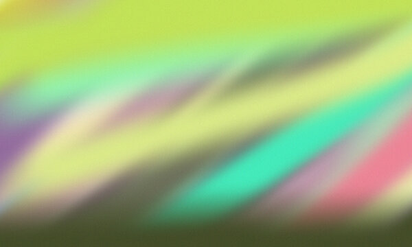 Aesthetic grainy gradient background featuring lime green turquoise and soft purple waves. Modern noise texture blurry aura background overlay for digital banner design