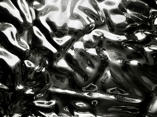 liquid chrome texture abstract monochrome ripple pattern for web design advertising background modern digital art © Arthur