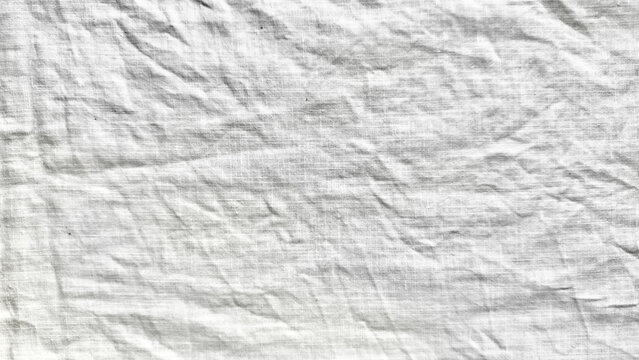 wrinkled linen fabric texture background for sustainable web design branding minimalist advertising backdrop