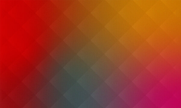 Colorful Gradient Background with Diamond Pattern &ndash; Red, Orange, Pink and Teal Blend with Subtle Quilted Texture