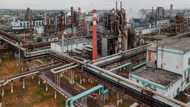 Large Petrochemical Refinery Complex