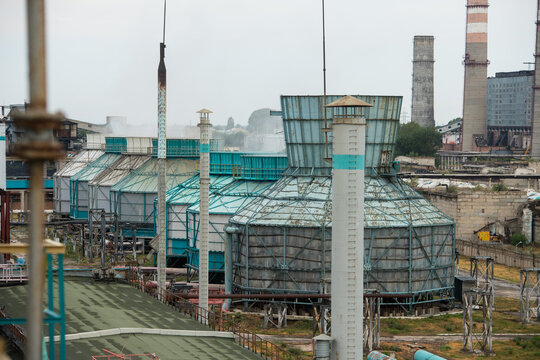 Industrial Cooling Tower Facility