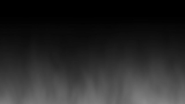 Animated white clouds rising on solid black chroma key backdrop, Elegant fog overlays for smooth video transition, Atmospheric motion, cinematic depth, great detail visuals, 4k video.