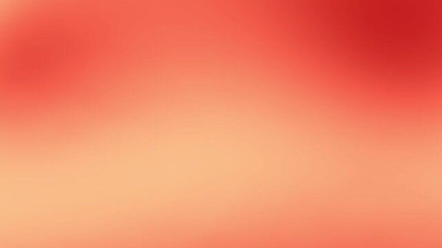 Warm red gradient background, soft orange light leak transition, abstract blurry motion texture for video overlays