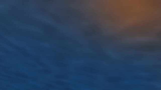 Water surface blue ocean ripples abstract background 4k animation video. Abstract ocean water surface ripples with warm light gradient 4k animation video.