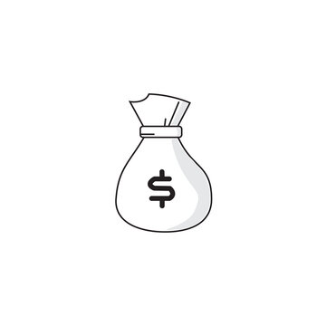 dolar icon vector