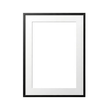 Simple black outlined square on a white background