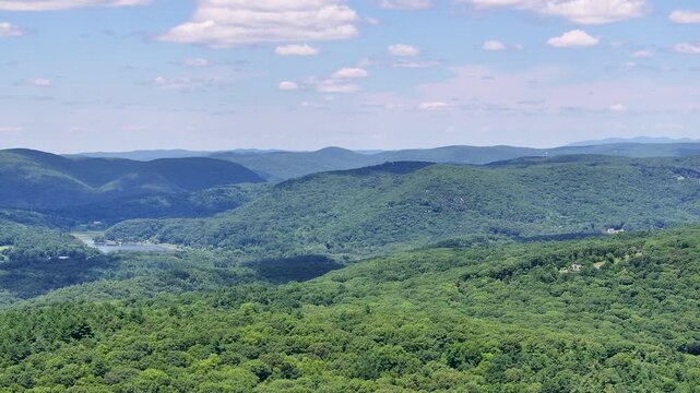 Aerial View of New Milford Connecticut