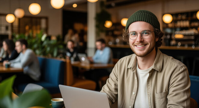 Resourceful freelancer reflects copywriting translation and online teaching, combining professional roles with freelance services online business and practical themes for a changing remote job market