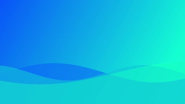 Smooth blue and green gradient background