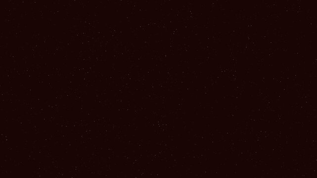 Seamless loop starry night sky animation with shooting stars meteor shower on deep red background overlay