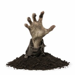 Fototapeta premium Hand Emerging From Ground Horror Concept