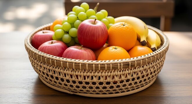 fruits in basket