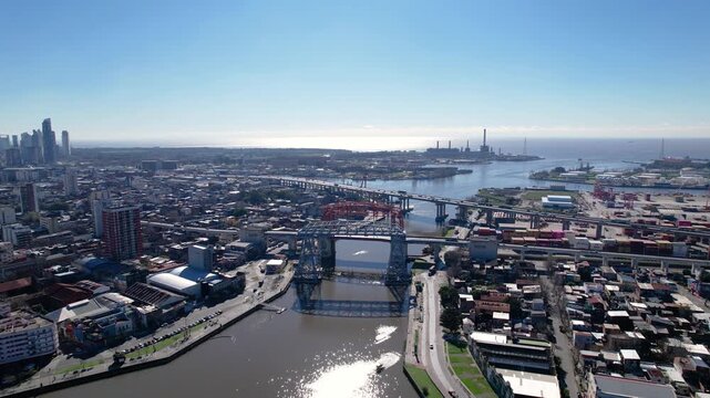 La Boca Buenos Aires City Drone 4k 07