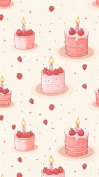 Birthday cake backgrounds birthday dessert.