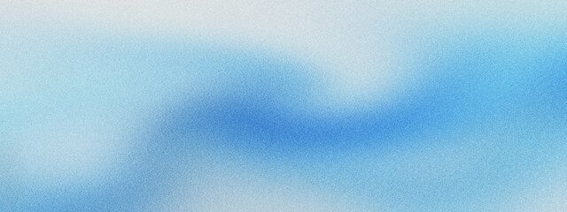 Abstract blue gradient background with soft blurred waves, ethereal light blue texture for corporate presentation slides, minimalist cyan motion blur wallpaper for modern website banners. © Mehdi